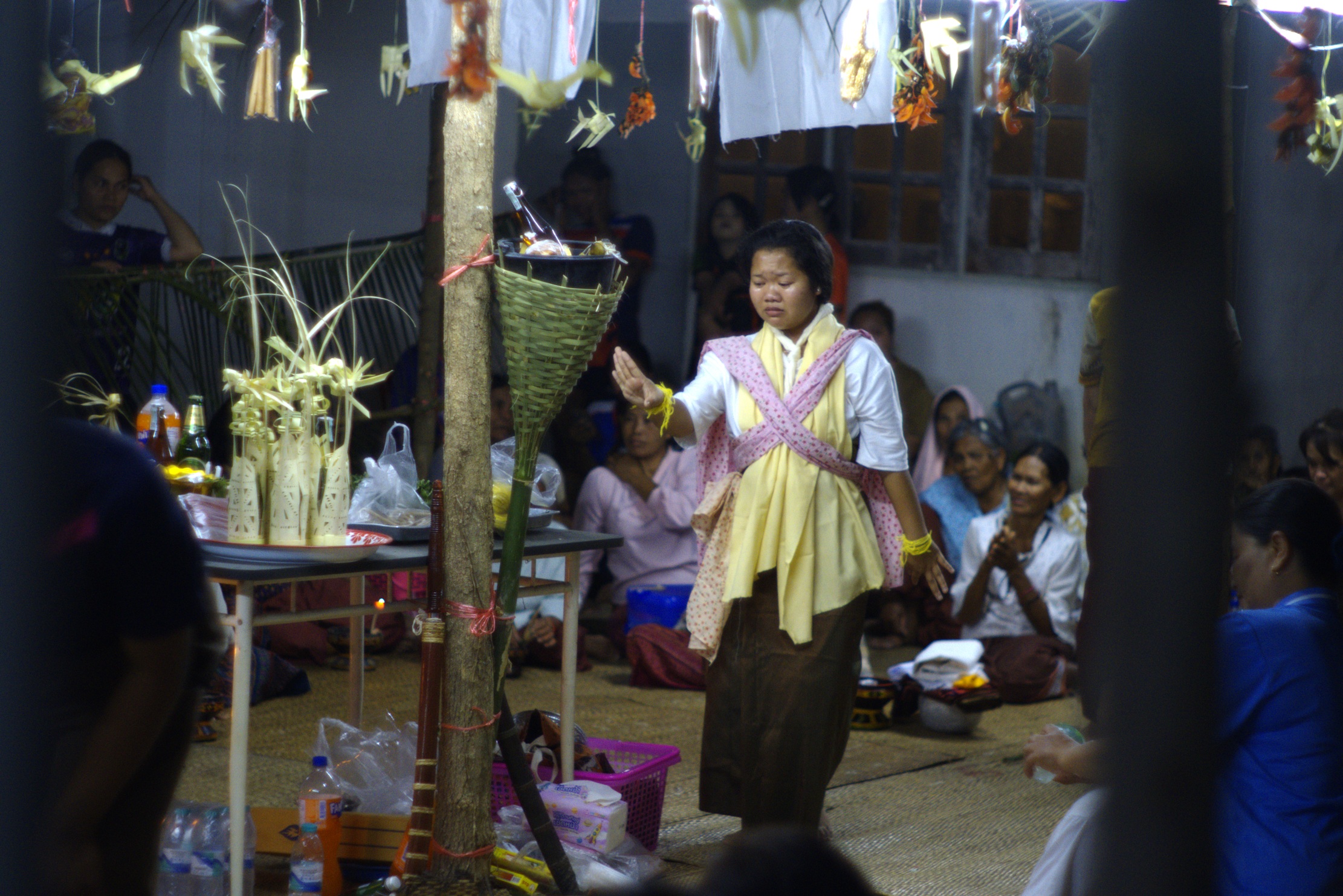 Circle ritual dance